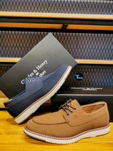 Cargar imagen en el visor de la galería, Casual azul y camel
