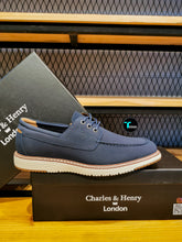 Cargar imagen en el visor de la galería, Casual azul y camel
