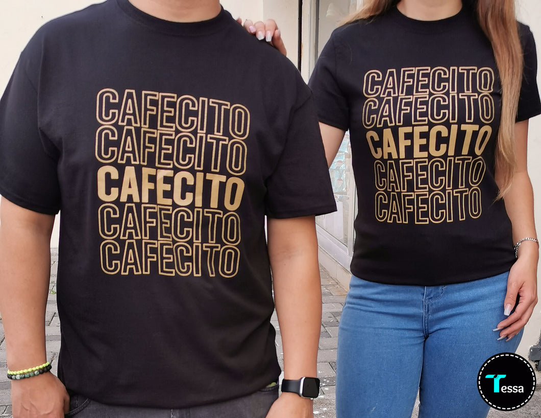 Camiseta Negra Cafecito