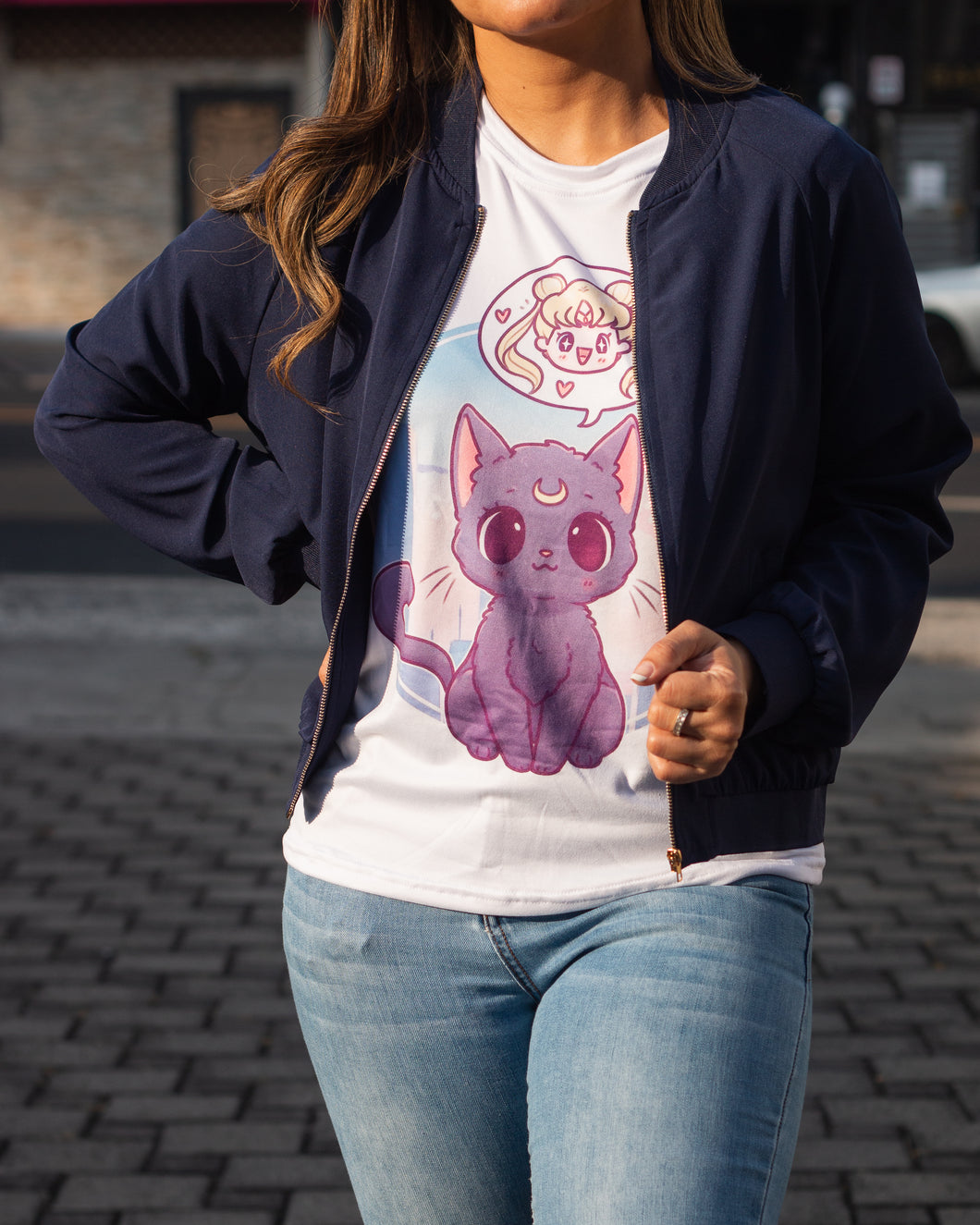 Blusa Gato Luna  Sailormoon